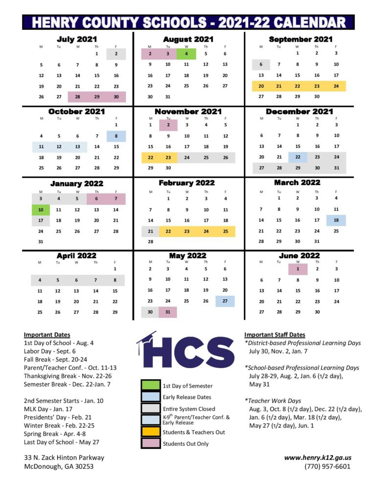 County Calendars 2023 Nyc