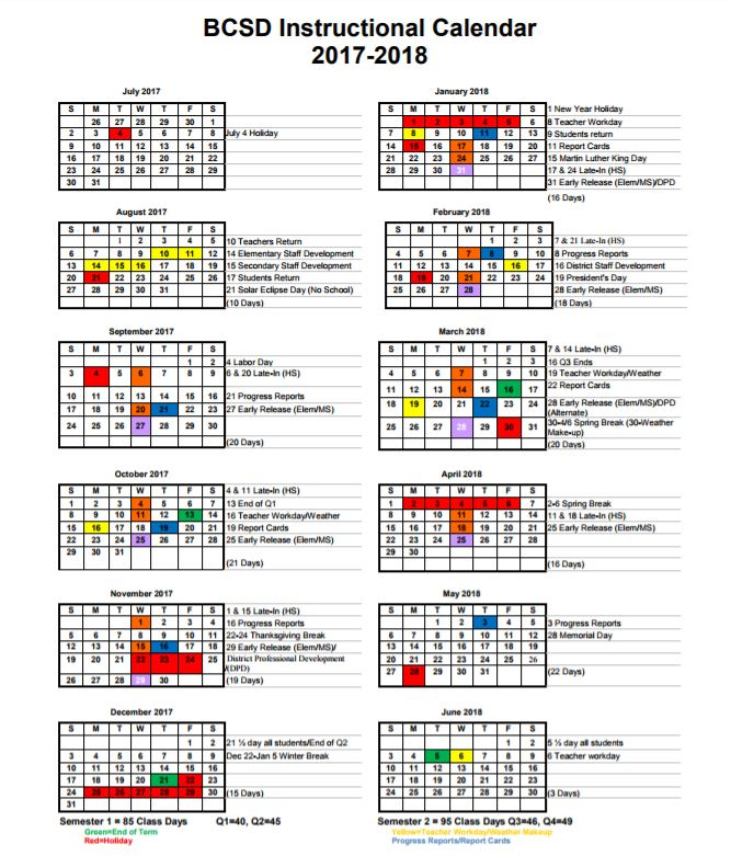 Berkeley County Calendar - CountyCalendars.net