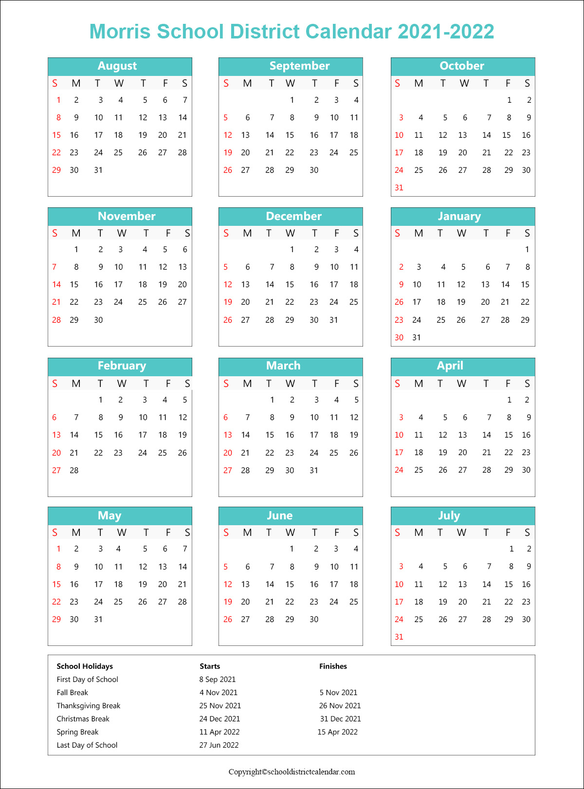 Riverside County Holiday Calendar 2023 - CountyCalendars.net